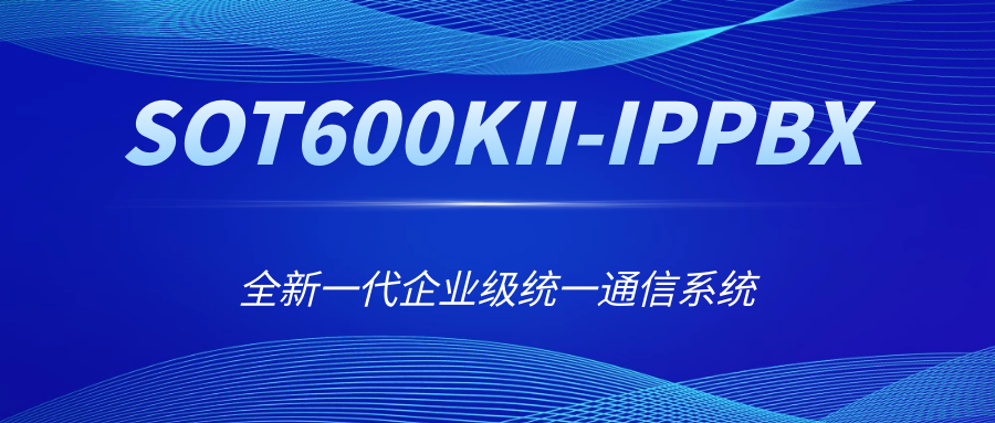 全新一代企业级统一通讯系统——彩名堂SOT600KII-IPPBX