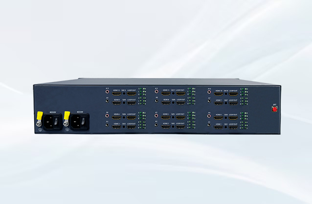 HDMI 1080P4K60 12路多营业视频光端机